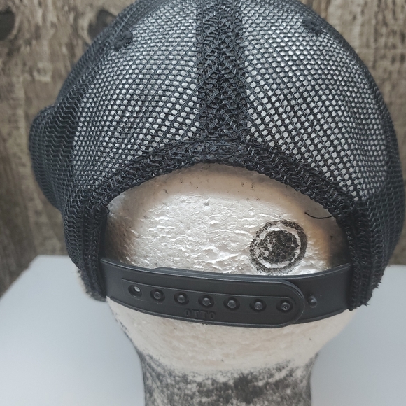 Otto Ink Therapy Black And Pink Mesh Snapback Adjustable Hat Cap Unisex One Size - Picture 5 of 9